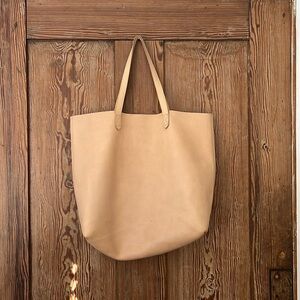 Madewell Transport leather tote